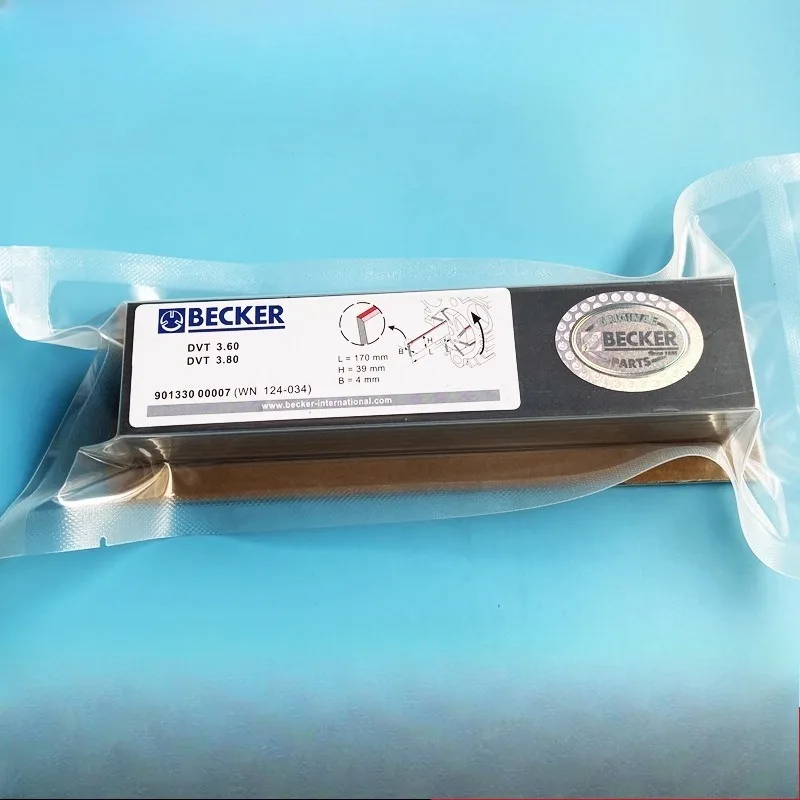 As peças são adequadas para bomba de vácuo Baker folha de carbono VT4.40/25 raspador importado BECKER folha deslizante da bomba de ar DVT3.80 grafite