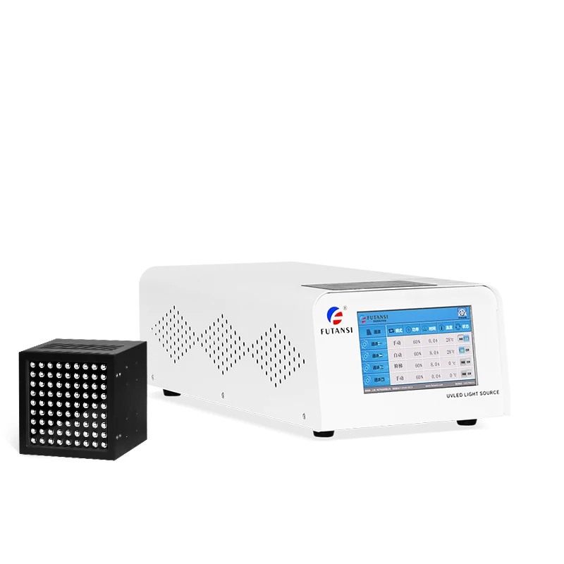 Hot Sell Specific FUTANSI Air Cooled 365nm High-Power UV LED Curing Device CE Certified 20000-Hour Lifetime 100x100mm Luminous