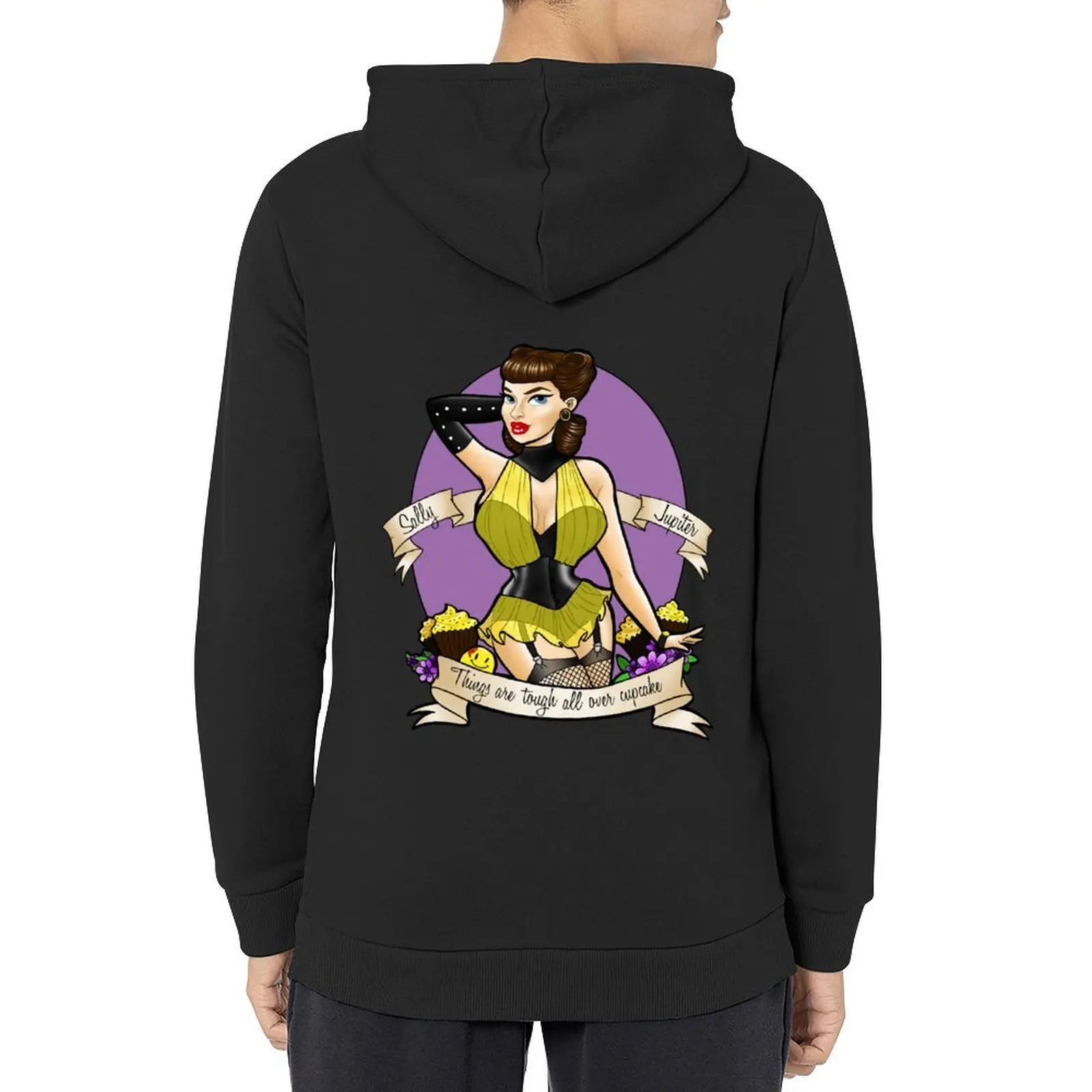 

Things are tough all over cupcake Hoodie korean autumn clothes men's autumn clothes men wear hoodie