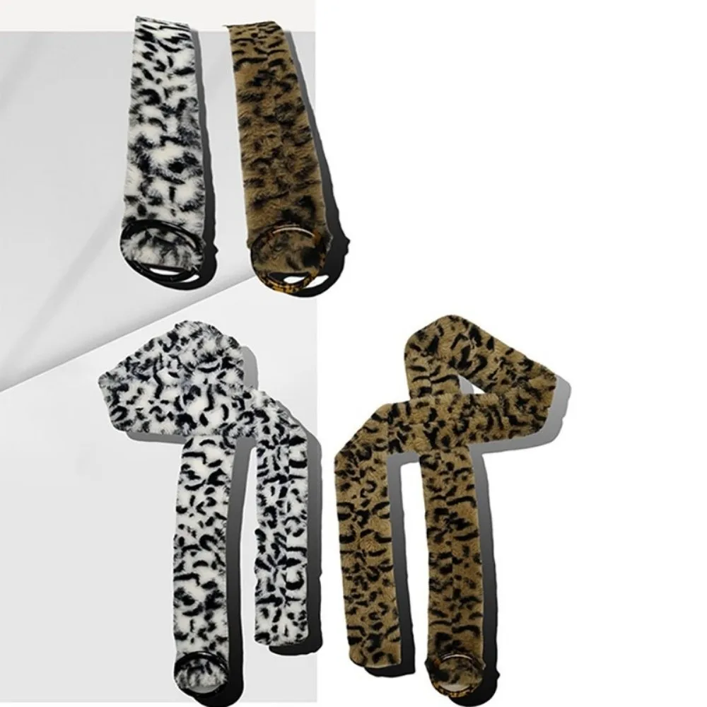 

Пояс Y2K из искусственного меха с леопардовым принтом, сексуальный, с пряжкой из смолы и кисточками, для джазовых танцев