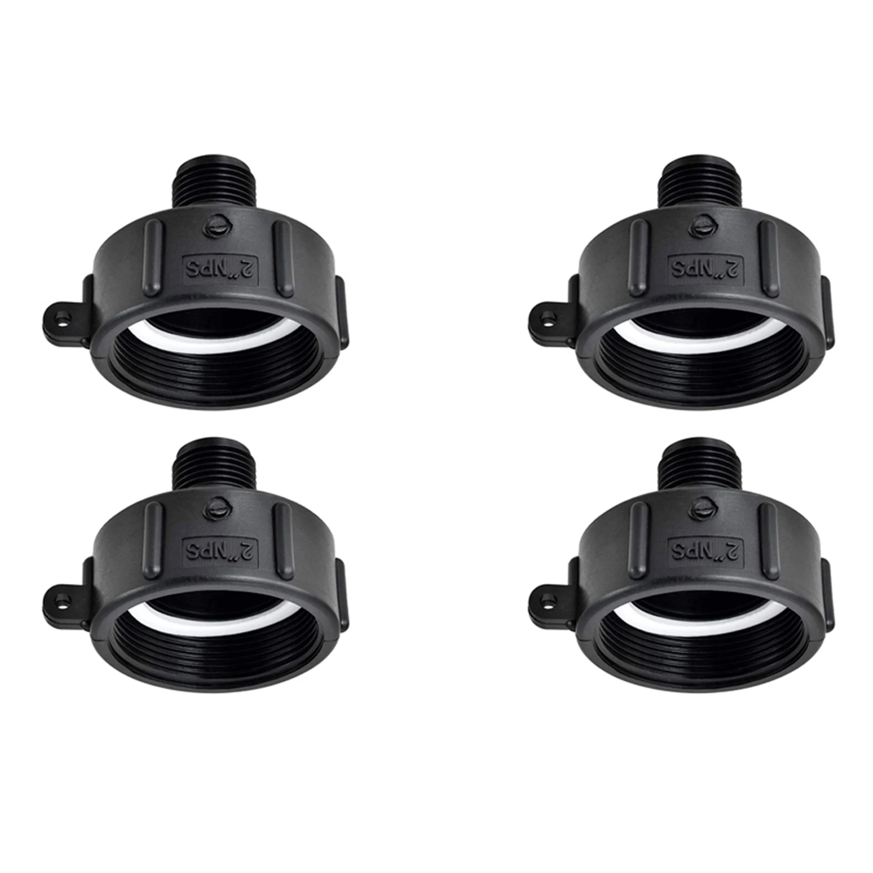 

AB33-4 шт. адаптер IBC Tote 275 330 адаптер IBC с тонкой резьбой 2 дюйма NPS резервуар для воды разъем адаптера садового шланга