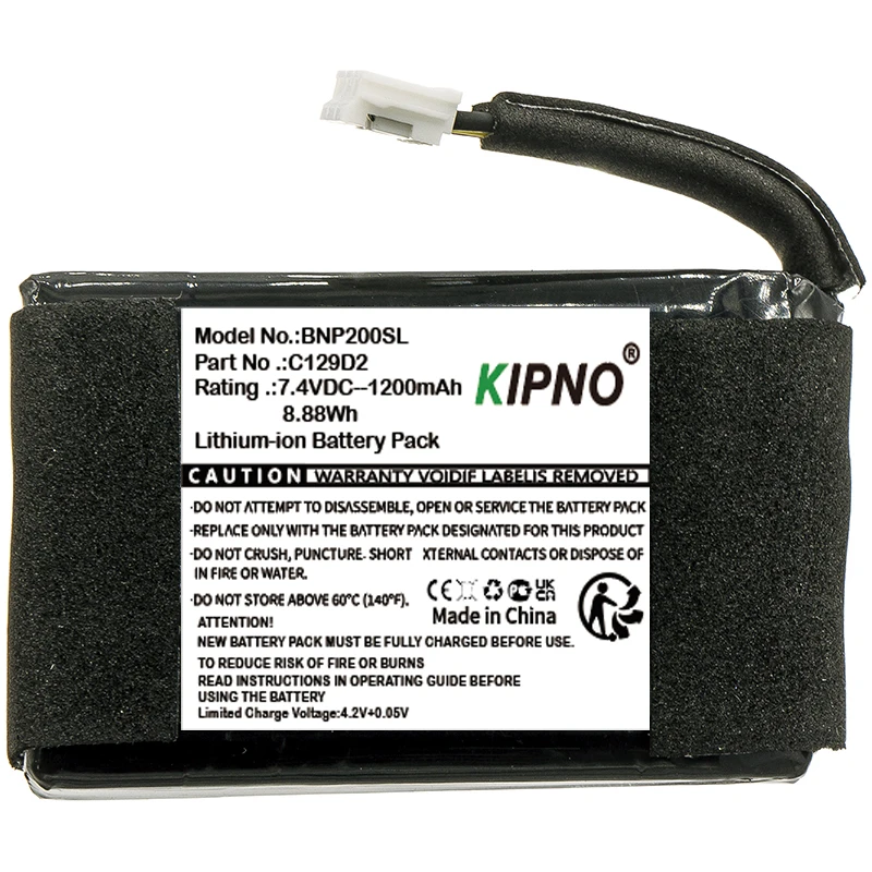 KIPNO 1400mAh Battery For Bang & Olufsen BeoPlay P2 C129D2