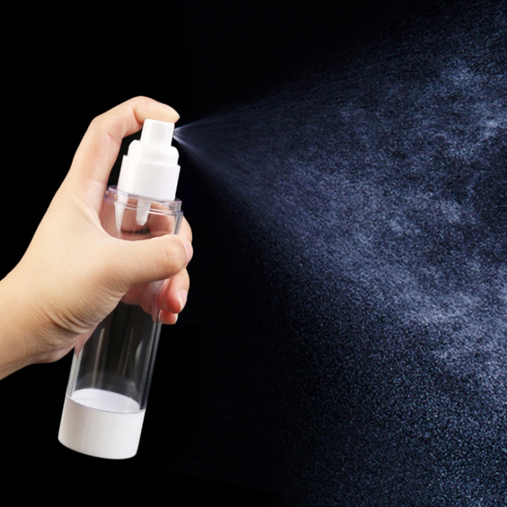

3 Pcs Spray Bottle Mini Portable Atomizer for Alcohol Makeup Water Storage Travel Refillable Leakproof Compact