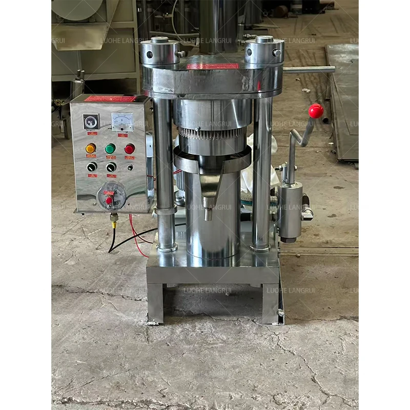 Industrial Hydraulic Cold Pressed Virgin Coconut Oil Olive Oil Press Machine