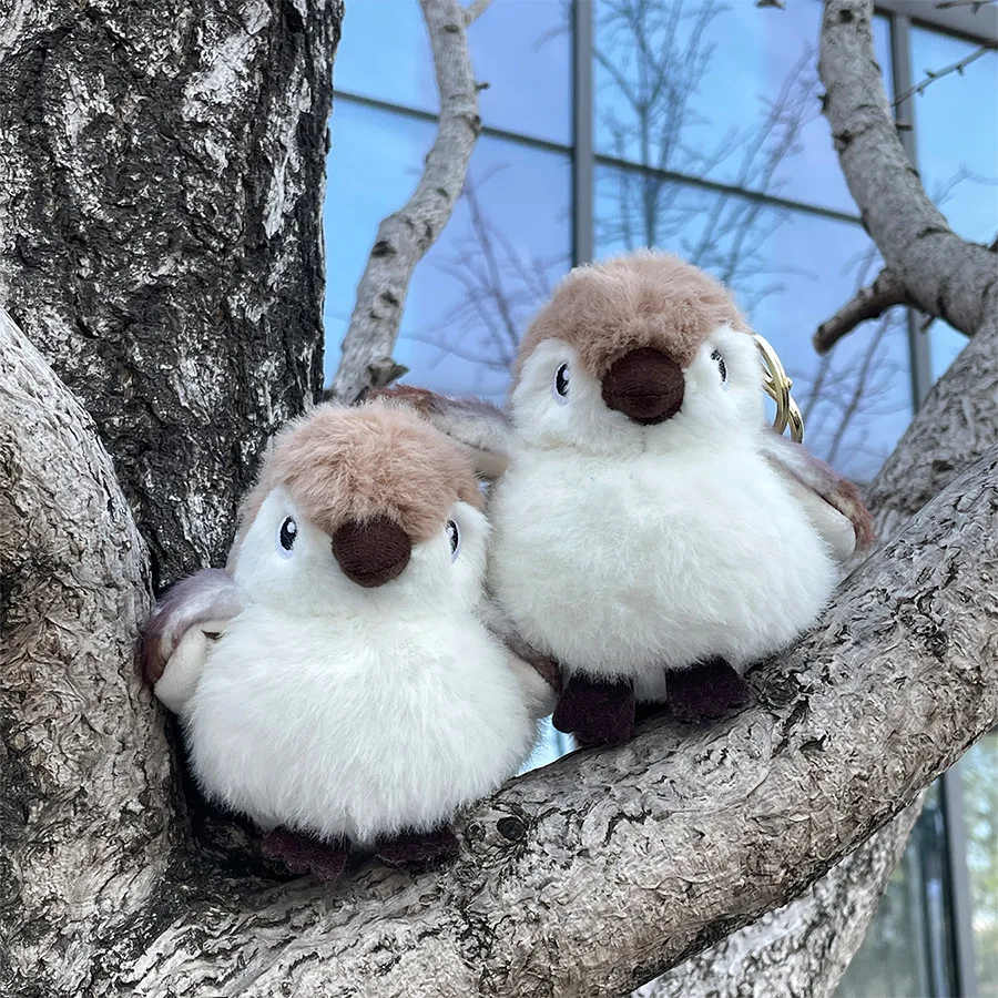 

Kawaii Птицы Плюшевая Подвеска Игрушка Брелок Моделирование Милый Мягкий Маленький Воробей Плюшевая Кукла Брелок Аниме Милые Подарки Для Детей