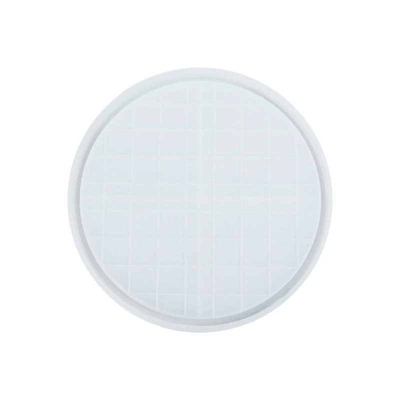 

652F Large Rolling Tray Mold Rectangle Square Tray Mold Silicone Tray Mold with Gridiron-Bottom Plate Mold DIY Craft