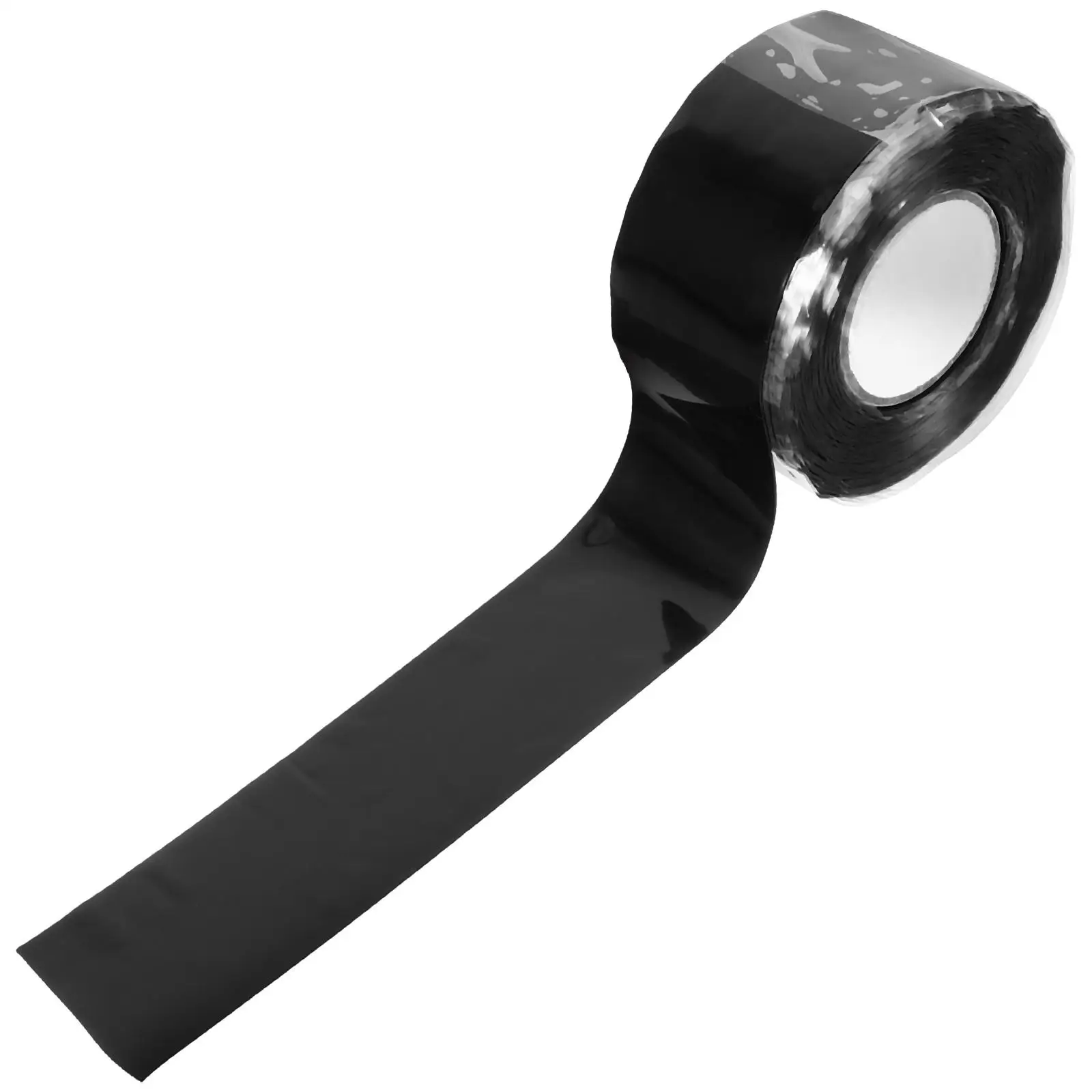 

Waterproof Tape 2.5x3m Black 0.5mm Thick Silicone Duct Tape for Pipe Repair Leak Stop Hose Sealing Electrical Wrapping Outdoor