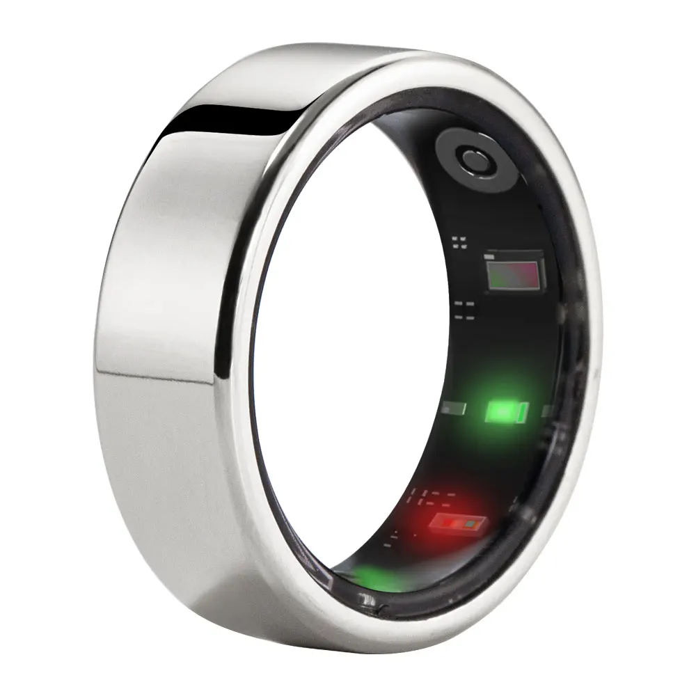 

Custom Waterproof Smart Rings Montor Sleep Heart Rate And Pressure Health Smart Ring