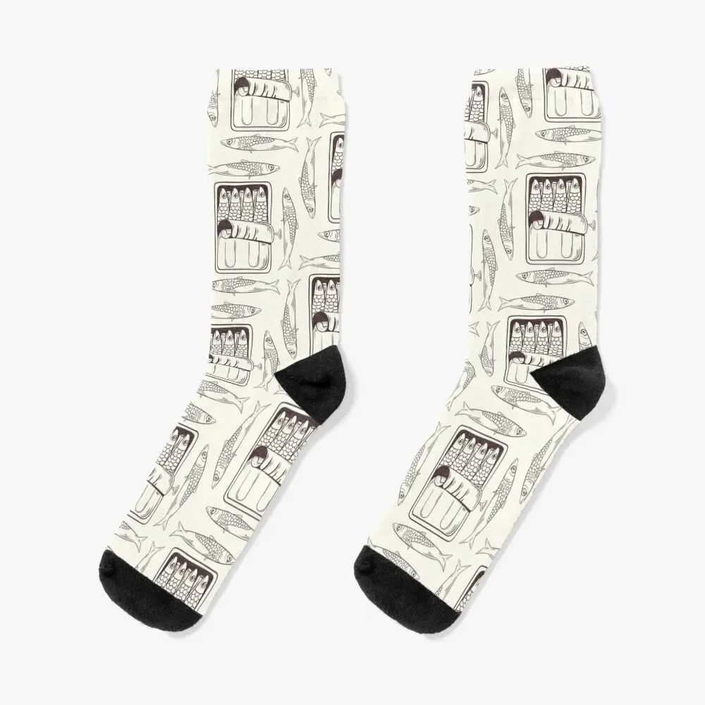 

Sardine pattern Socks man sport Socks Woman Men's