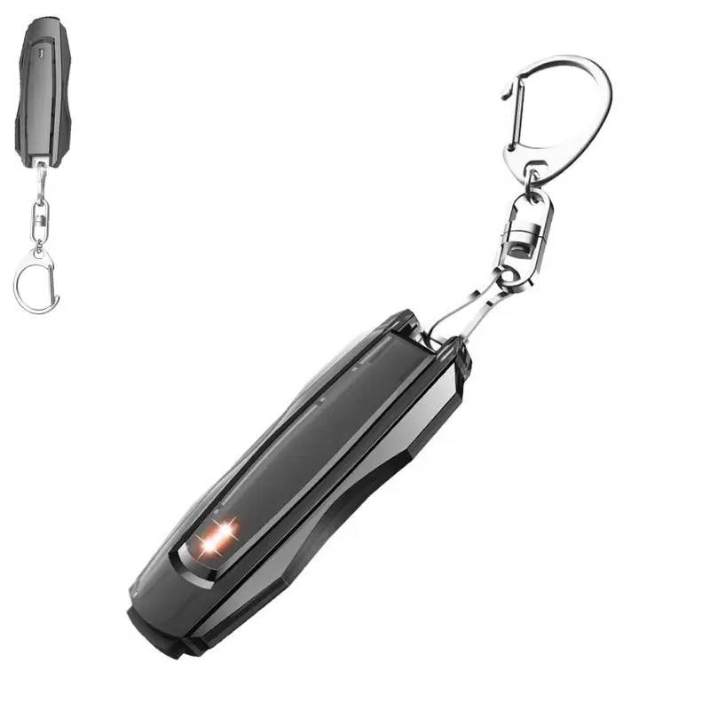 Anti-Static Human Body Static Eliminator Keychain Static Rod Electrostatic Discharger Key Ring Car Interior Accessories