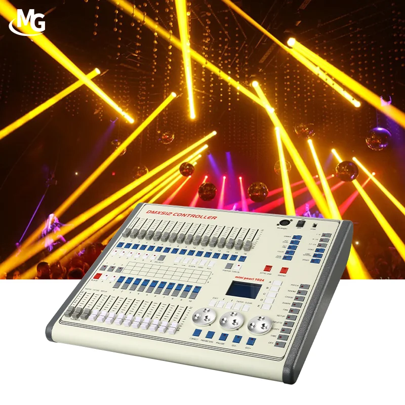 Professional Audio Video Luces LED Stage Equipment DMX Console Mini Pearl 1024 Artnet Controller for DJ Light