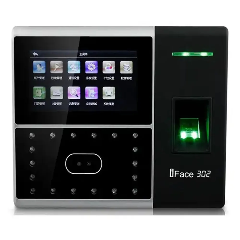 face recognition face scan access control time attendance machine linux sdk iFace302