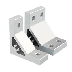 1PC 90 Degree Aluminium Angle Corner Joint Bracket for 2020 3030 4040 4545 5050 6060 Series Aluminum Profile