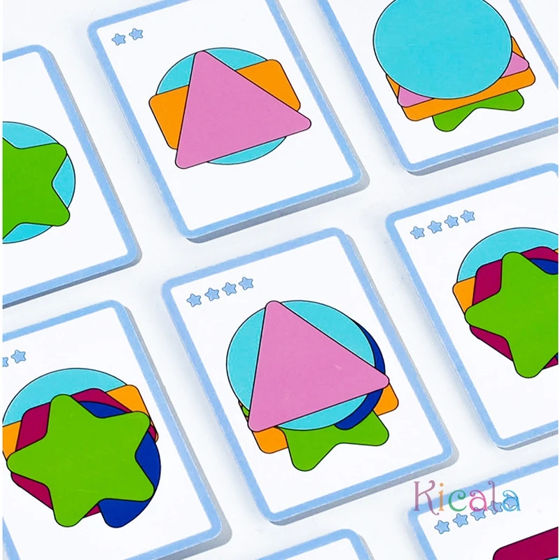 Baby Geometric Shape Stacking Games Montessoris Parish Toy Color Cognition Logice Thinking Matching Game Preschool Education Toy