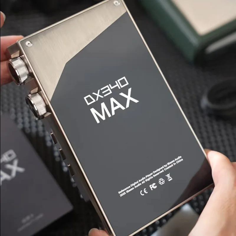IBasso DX340MAX Titanium Portable Music Player PWM-DAC Accusilicon MP3