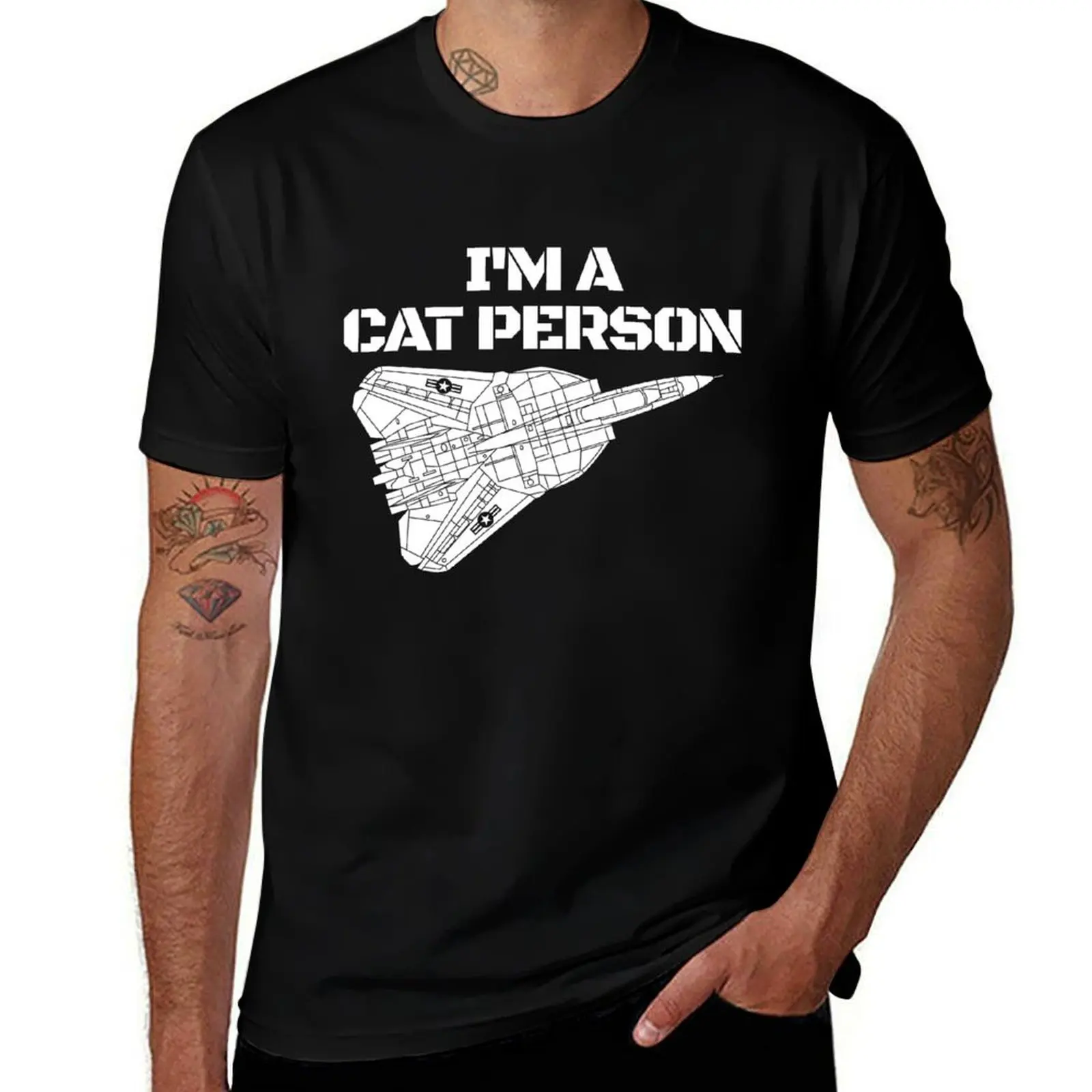 

man man shirts for T-Shirt F14 printed Fighter Tomcat Schematic t Cat Gear t I'm luxury F14 Jet shirt Tomcat Person
