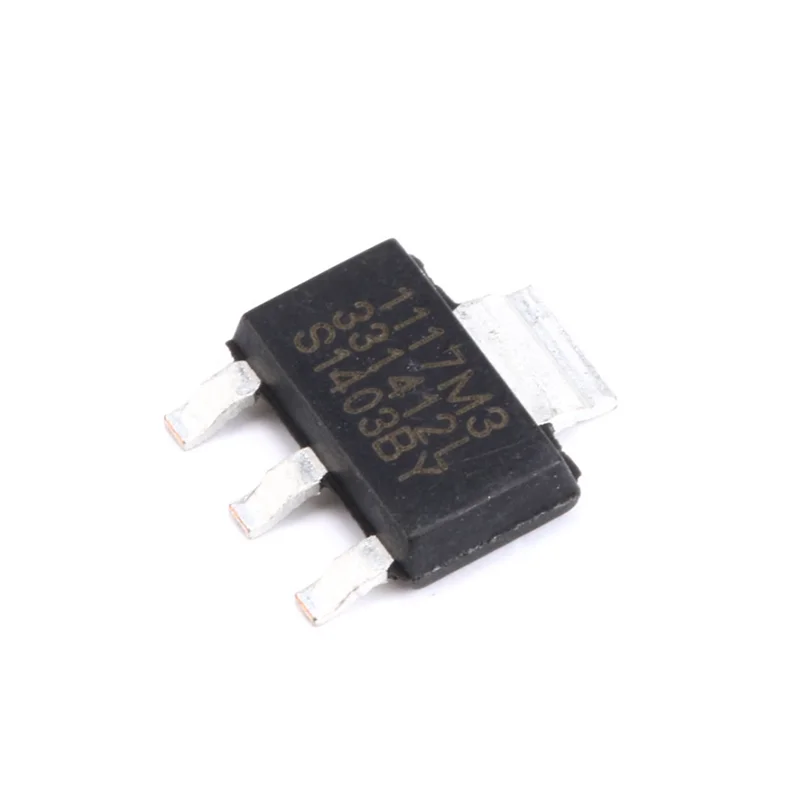 10 個オリジナル本物の表面実装 SPX1117M3-L-3-3/TR SOT-223 電圧レギュレータ LDO チップ 800mA