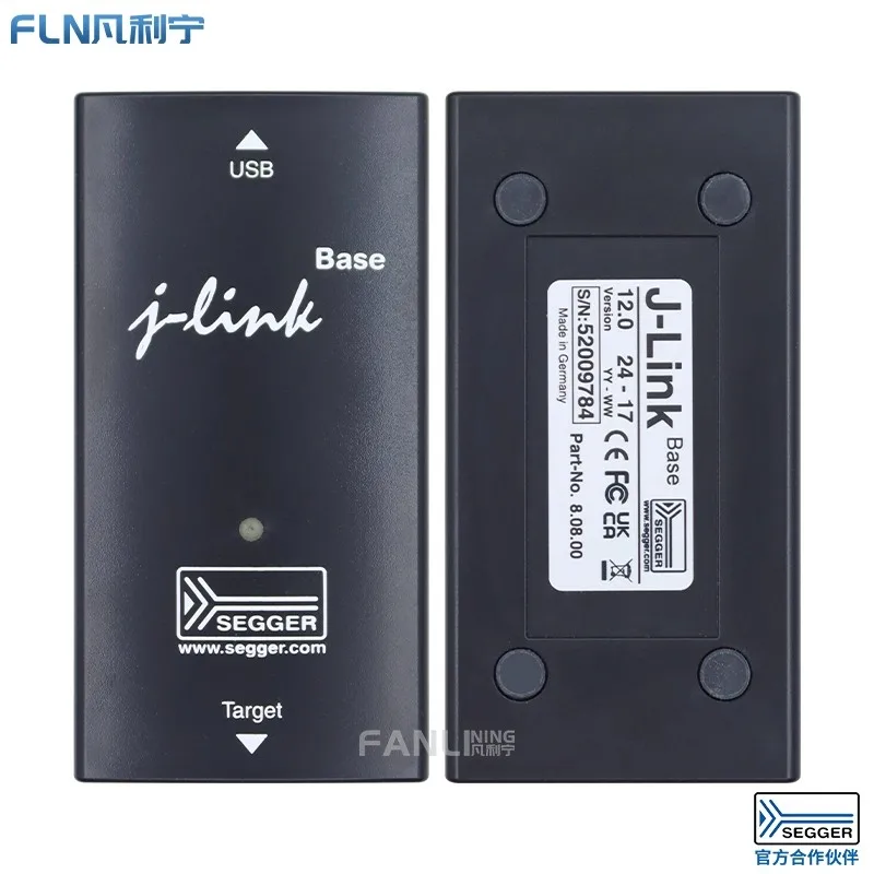

SEGGER оригинальный подлинный J-Link BASE 8.08.00 немецкий подлинный отладчик программирования моделирования