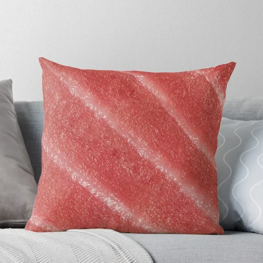 

Tuna / Toro Sushi Throw Pillow Christmas Pillows Couch Cushions Cushions Christmas Pillowcase pillow