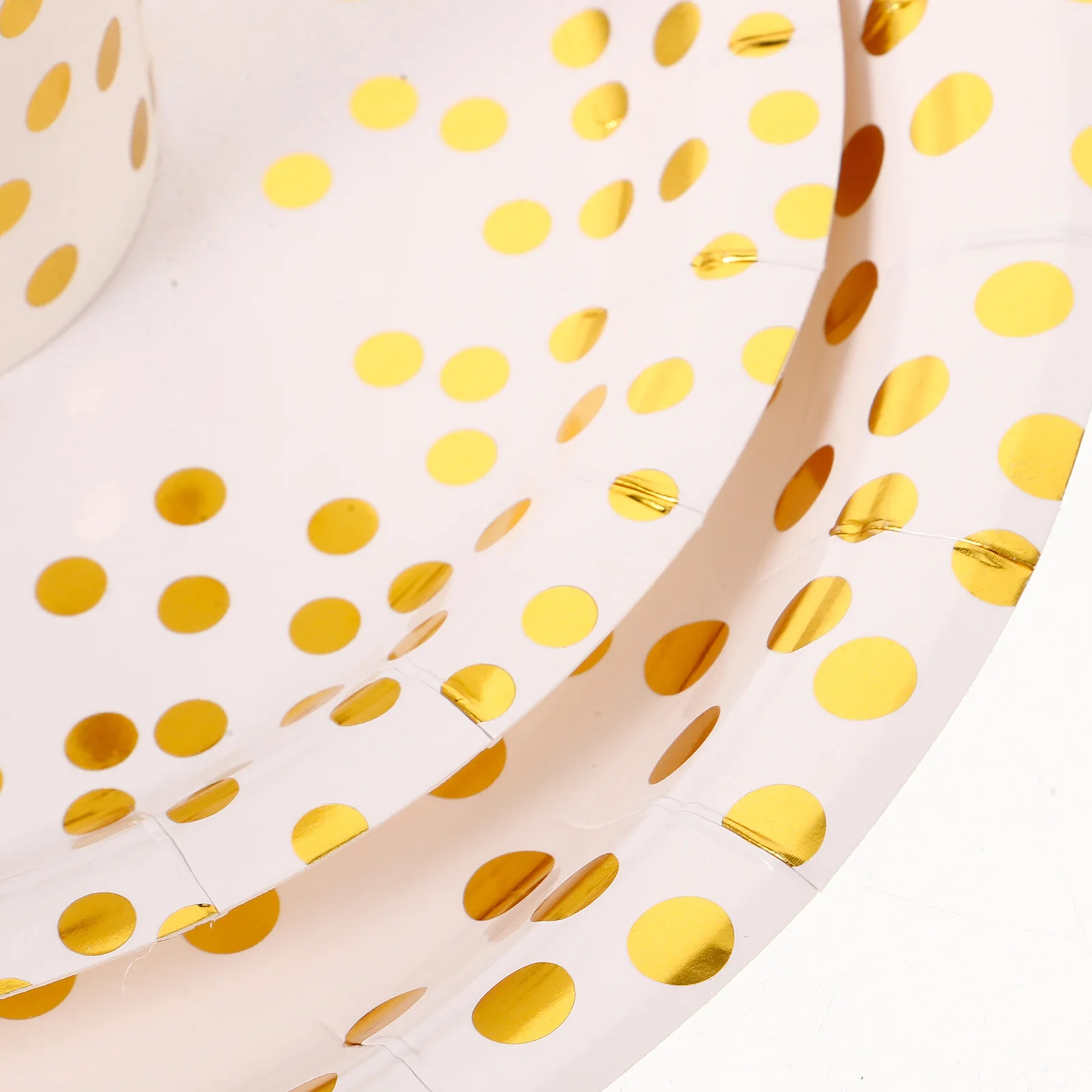 

1Set Party Paper Dinnerware Set Disposable Plates Cups Napkins for Birthday New Year Party Decorations Paper Birthday