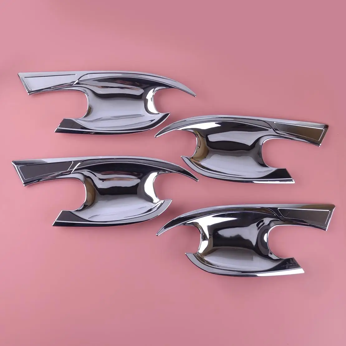 

4pcs Car Chrome Exterior Door Handle Bowl Cover Trim Fit for Hyundai Tucson 2021 2022