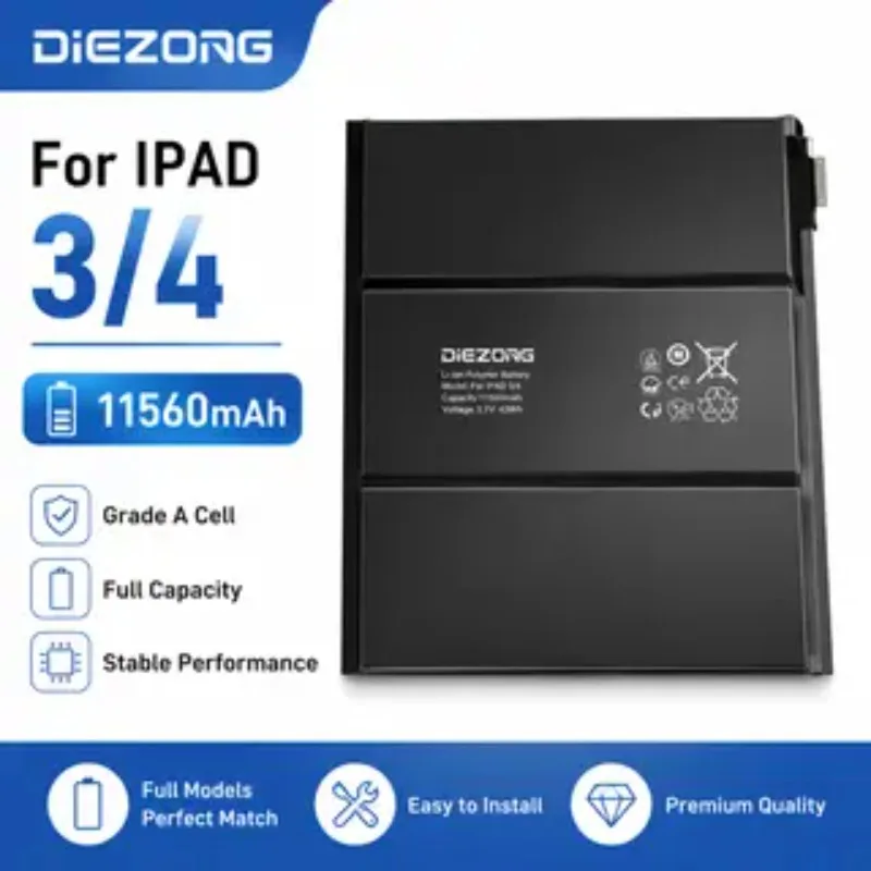 2026  for iPhone IPAD3/4 A1416 A1430 A1403 A1389  tablet battery High-Quality High-Quality Persistent standby High-Performance