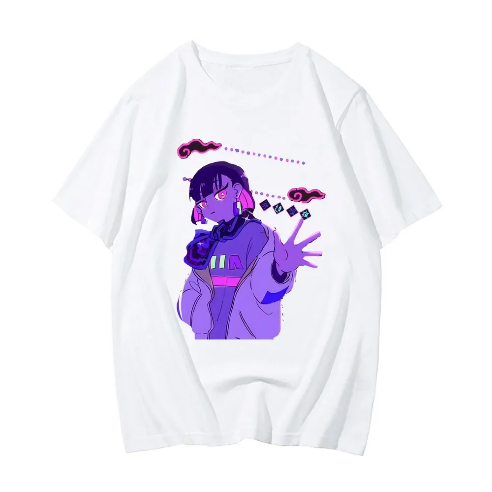 ZUTOMAYO-Harajuku Anime Print T-Shirt masculina, camisas soltas de algodão, streetwear unissex, camisetas gráficas, roupas de verão