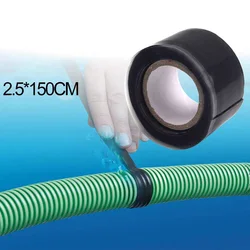 25mm x 150cm Seal Self Fusing Silicone Hose Repair Tape Heavy Duty Leak Proof Rubber Hose Tape Weatherproof For Pipeline Repair