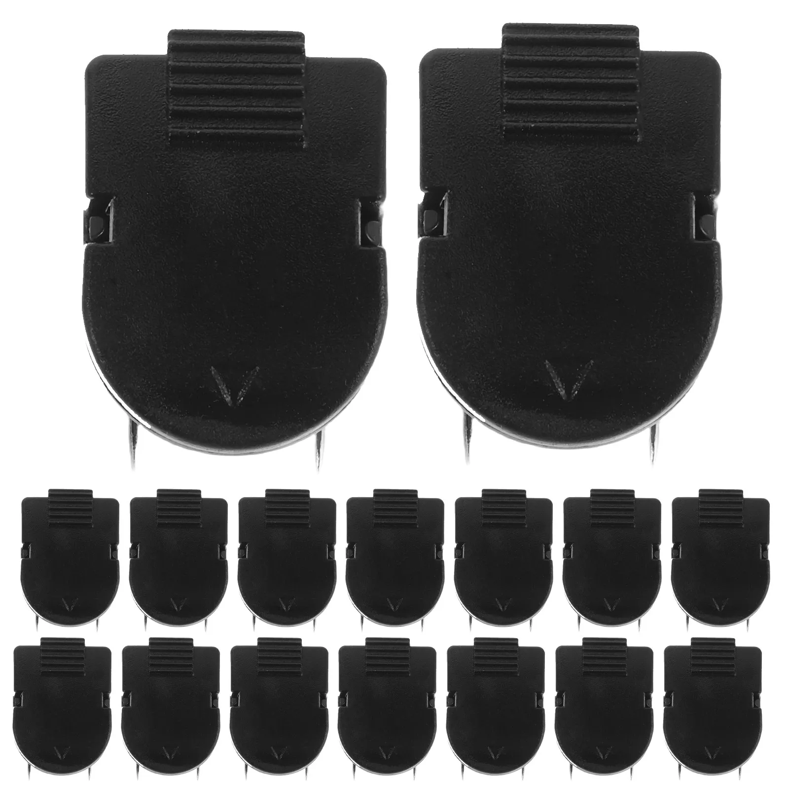 

25 шт. зажимов для тканевых панелей, клипсы для тканевых перегородок, съемные фиксаторы для офисных разделителей, держатели для заметок, зажимы для крепления перегородок