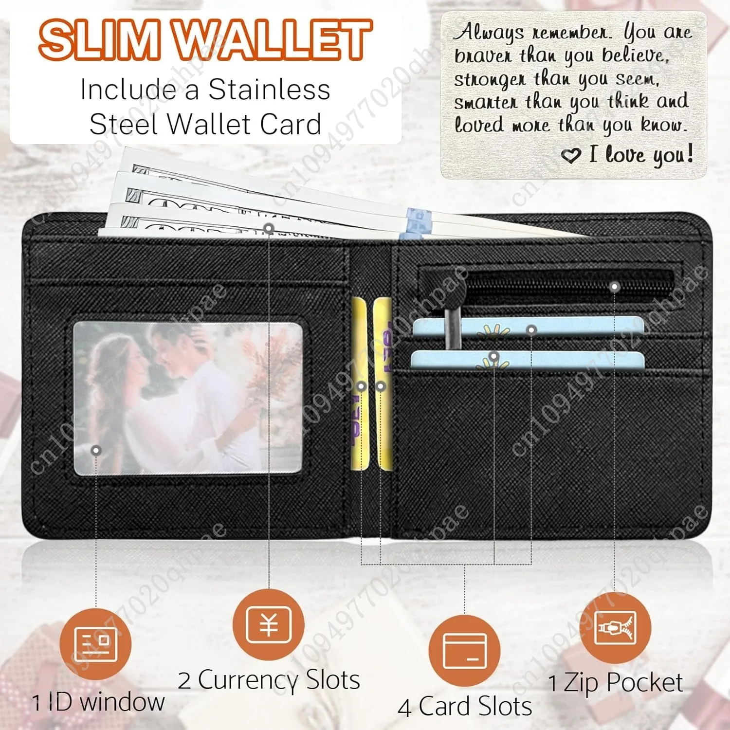 Boys Wallet for Kids, Teen Boy Basketball Wallets 9-12 8-10 8-12, Cool Novelty Leather Bifold Rfid Blocking Purse Coin Pocket Zi