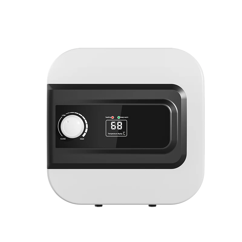 Calentador de agua eléctrico del tanque del géiser del almacenamiento del esmalte de la cocina elegante 8L 15L 1.5kW 2kW para el cuarto de baño