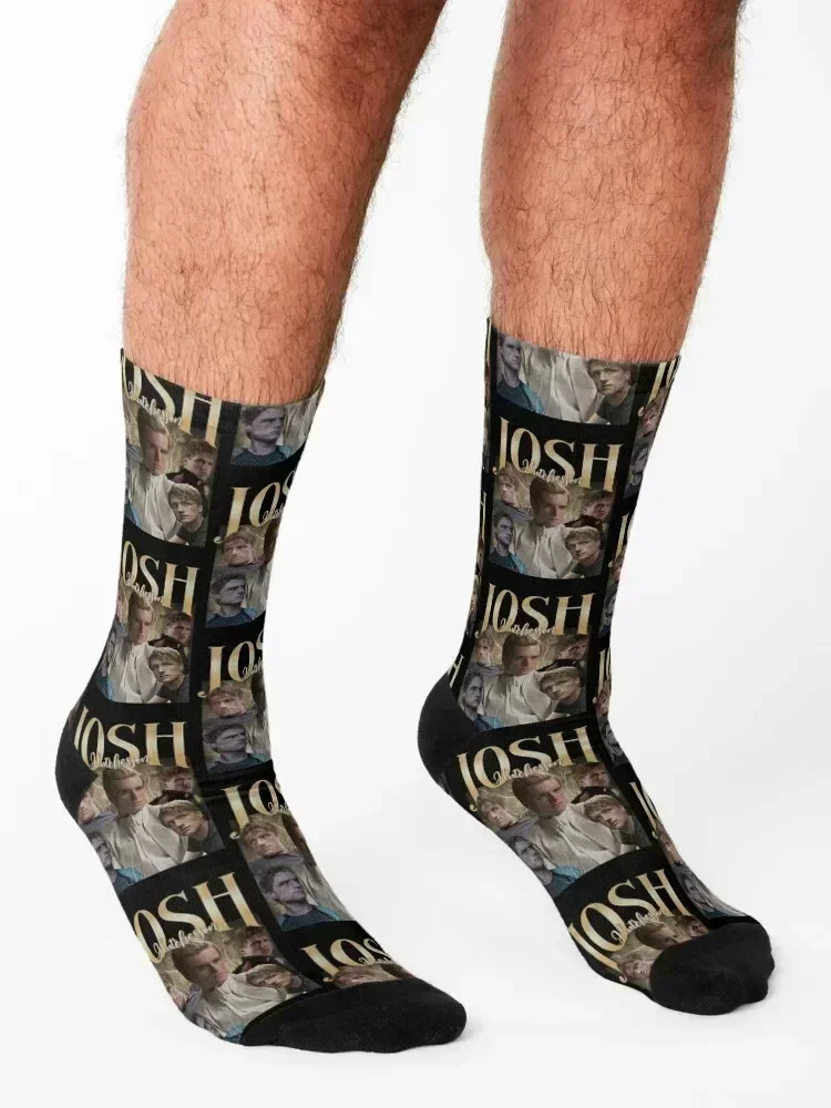 Josh Hutcherson retro Socks moving stockings Climbing ankle Stockings compression Women Socks Men's