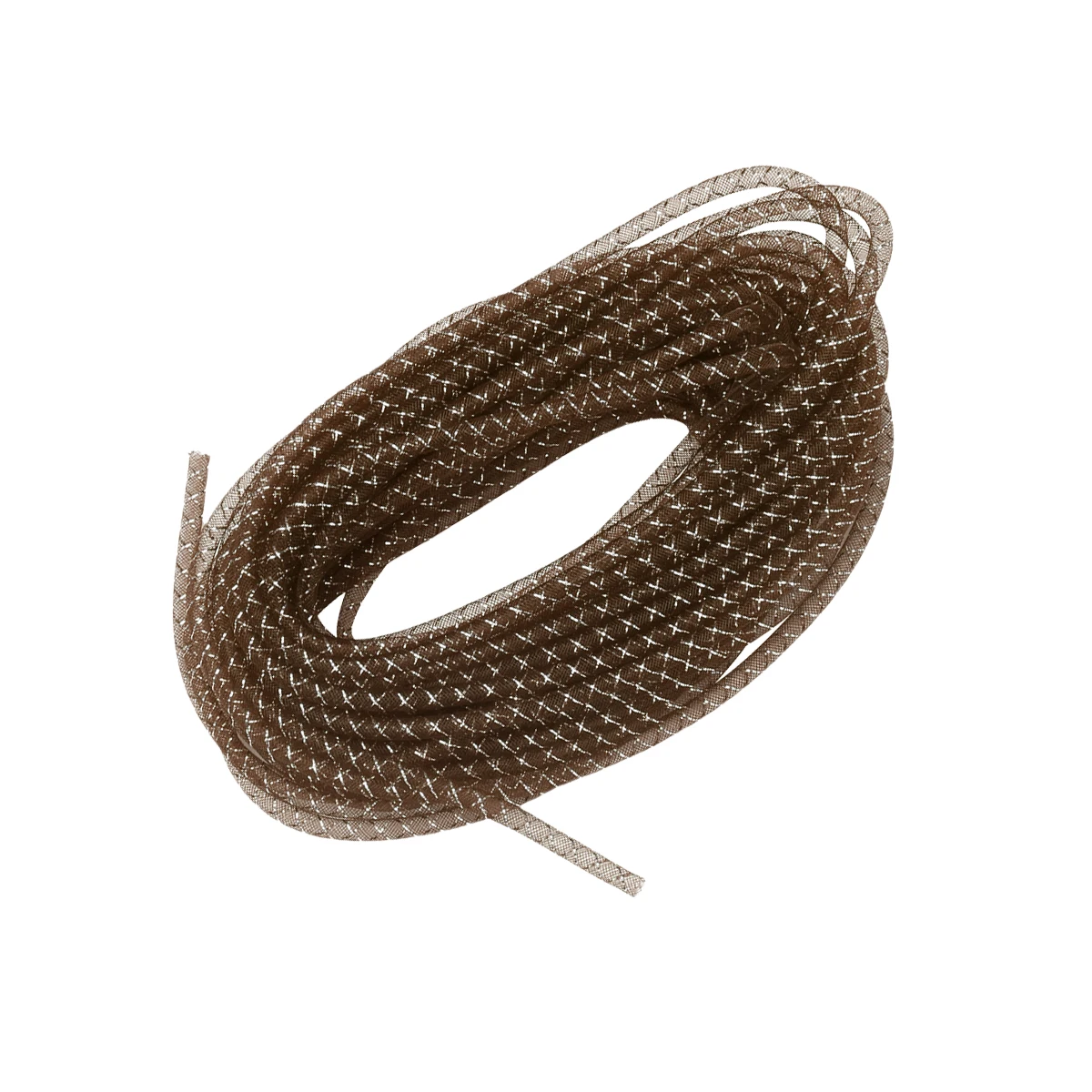 

25m Stretchy Polyester Yarn Cord Mesh Tube for DIY Crafts Jewelry Making Hair Accessories Bracelet Anklet Necklace Gift