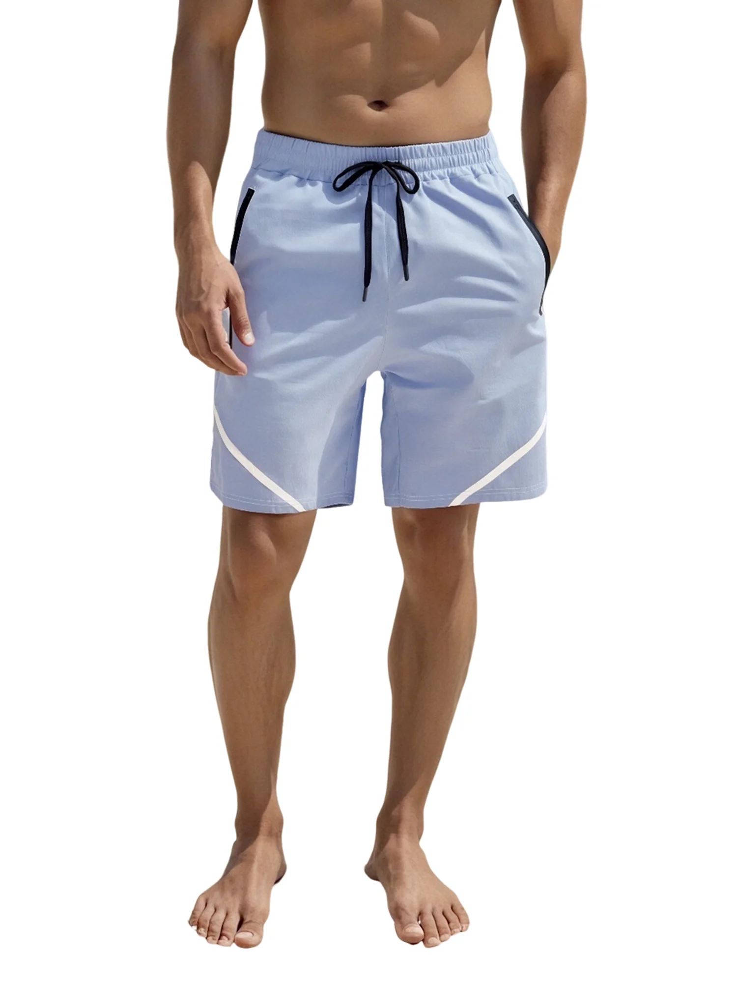 

Men s Lightweight Breathable Running Shorts with Built-in Liner and Reflective Details for Nighttime Visibility