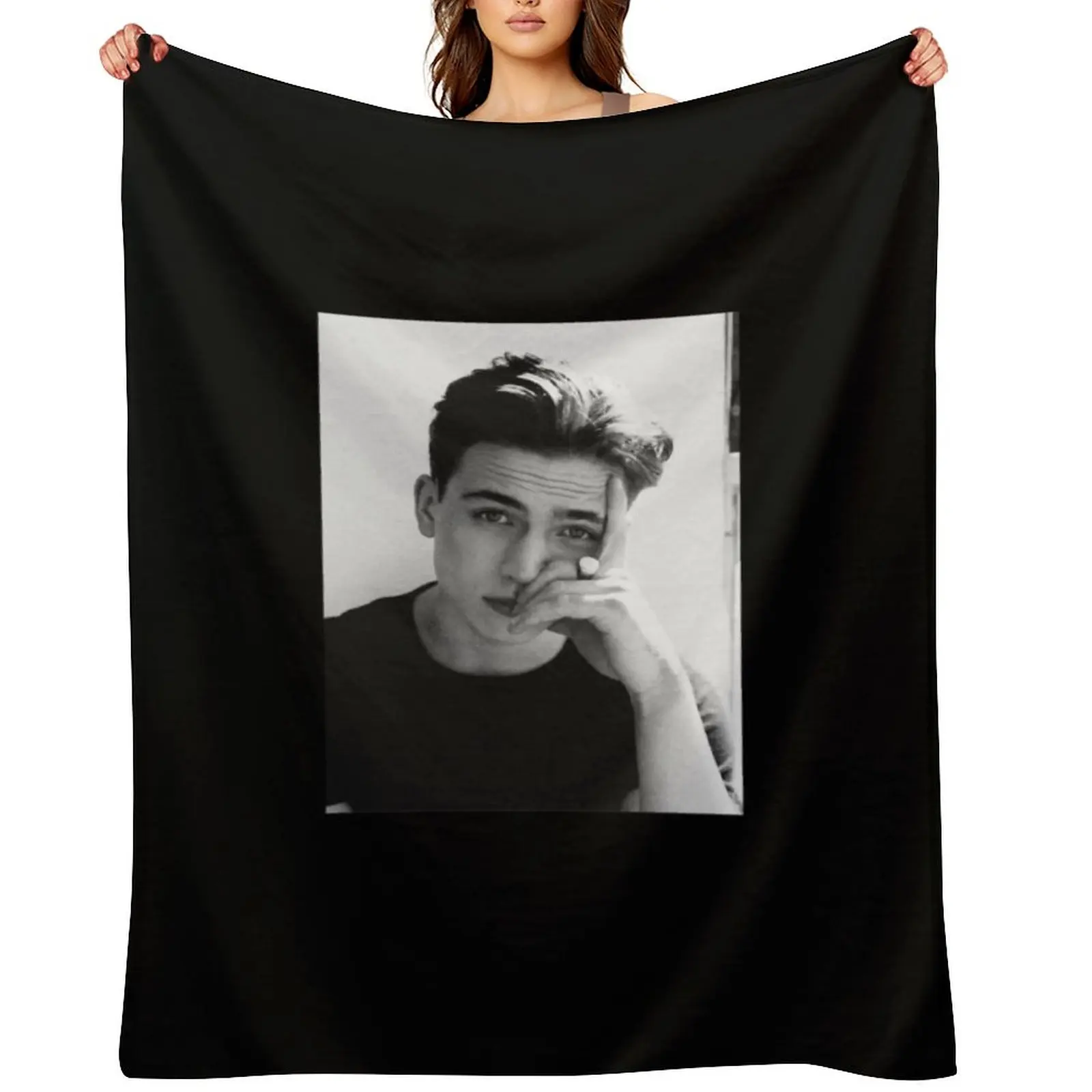 

Tanner Buchanan he's all that Netflix Cameron Throw Blanket Summer For Baby Soft Plush Plaid Blankets For Bed Blankets