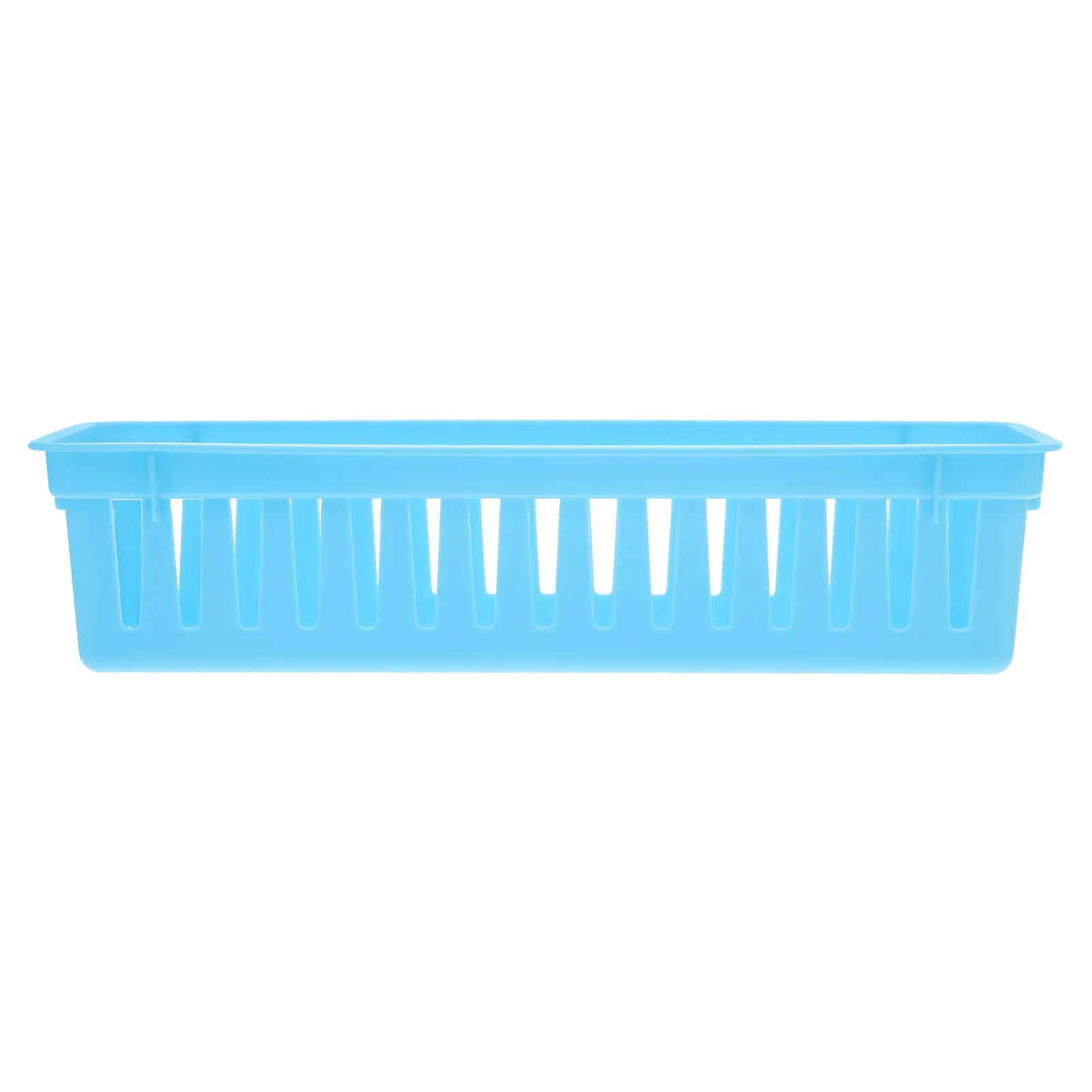 Space Saving Tapered Plastic Pencil Basket for Desk Crayon Storage Stationery Organizer Bright Color Classroom Teacher Student