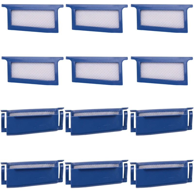 Filtros de substituição cpap para philips respironics dreamstation 6 slot de filtro reutilizável + 6 filtros ultrafinos descartáveis