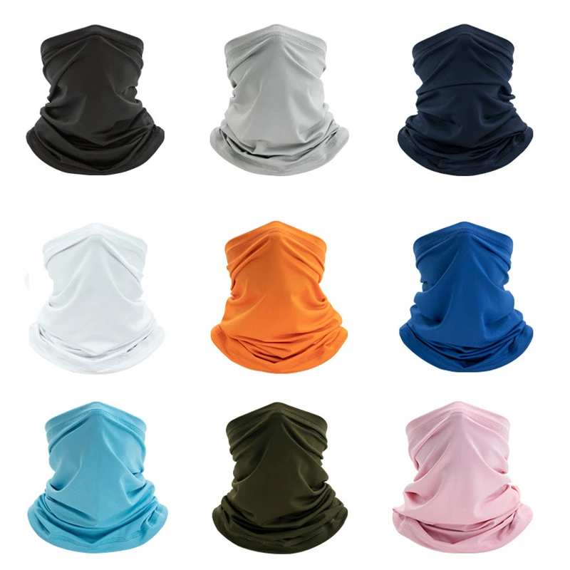 

Motorcycle Balaclava Ice Silk Scarf Sunscreen Outdoor Sweat Wicking Driving Fishing Bandana Sun Neck Headgear Moto Accessories