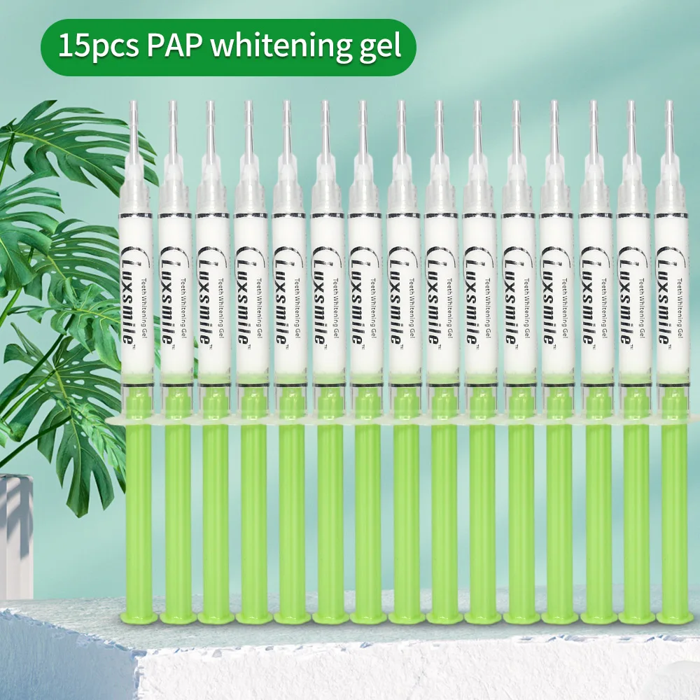 

Tooth Whitening Kit Dental Gel Pens 15 Pcs Dental Whitening Gel PAP Teeth Whitener Bleaching Gel Kit Dental Equipment