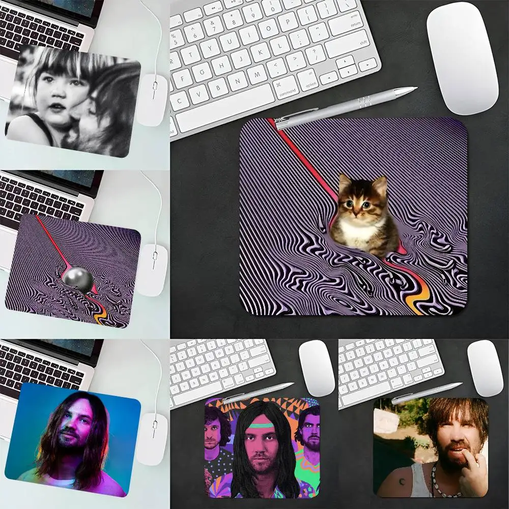 

1pc T-Tame I-Impala Deadbeat Currents Cat Small Mousepad Keyboard Pad Laptop Cushion Non-slip Deskpad