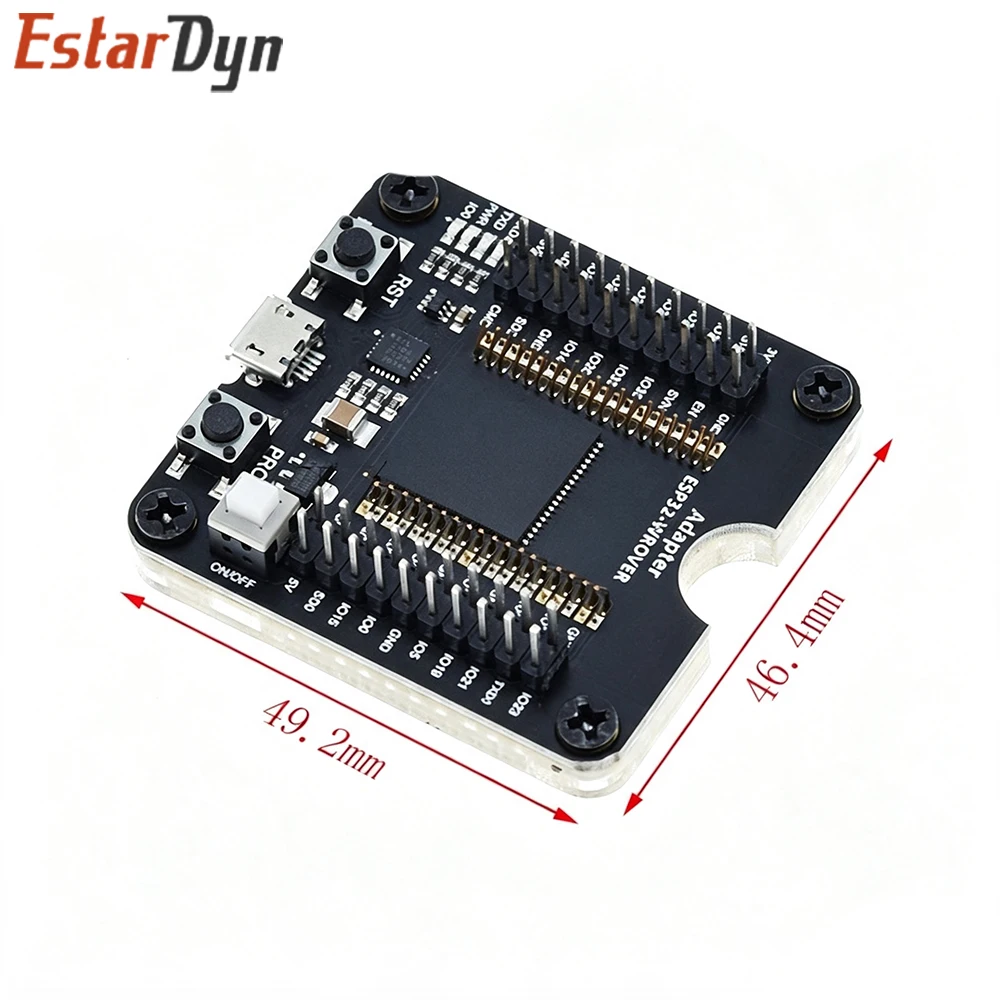 Estardyn ESP8266 Programmer Burning Fixture Downloader Tool for ESP-12F ESP-12S ESP-07S Module Test Board Jig No Soldering