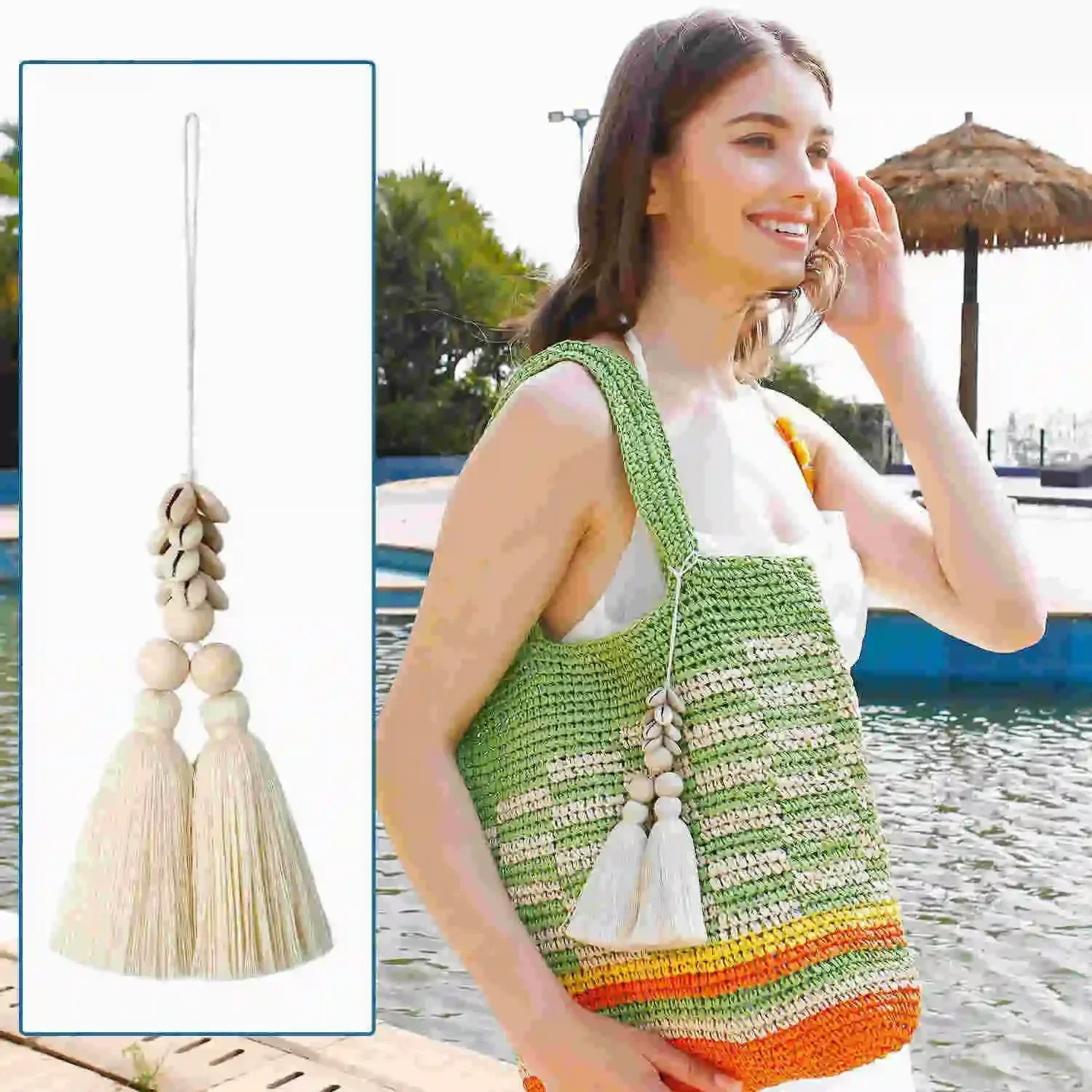 CTW1 bolso informal para mujer, bolsa para vacaciones en la playa