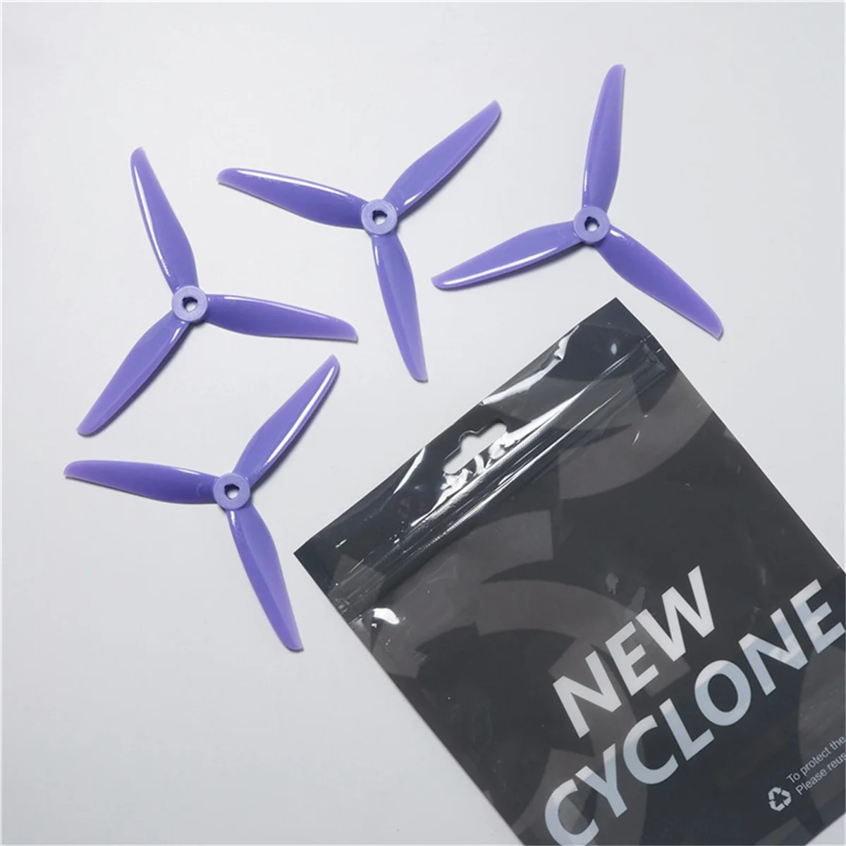 2Pairs T5146.5 Propeller 5 Inch 3 Blade 2CW+2CCW Propeller for 2207-2306 1800KV-2020KV Motor RC FPV Racing Drone Part C