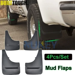 4Pc Large Pickup Mud Flaps Pick-up Van Mudguards Splash Guards For Ford F Series Ranger Bronco Chevy Suburban Silverado Colorado