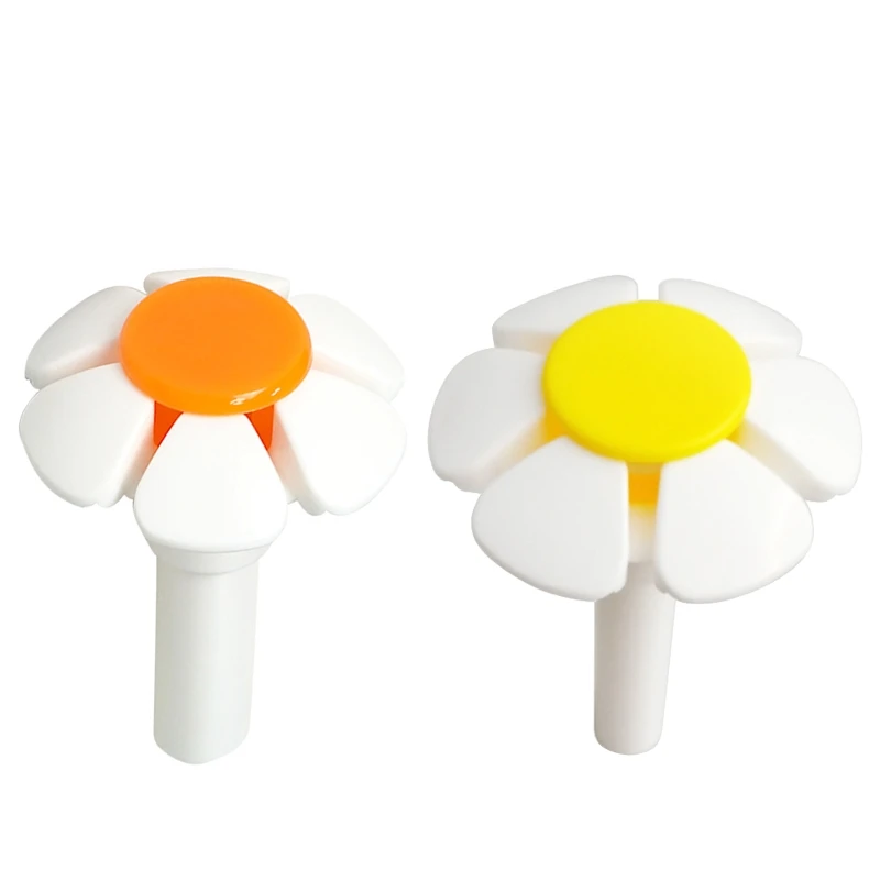 for Cat Water Fountain Replacement Nozzle Flower for Head Accessories for Pet Dog Water Drinking Dispenser Orange / Yell