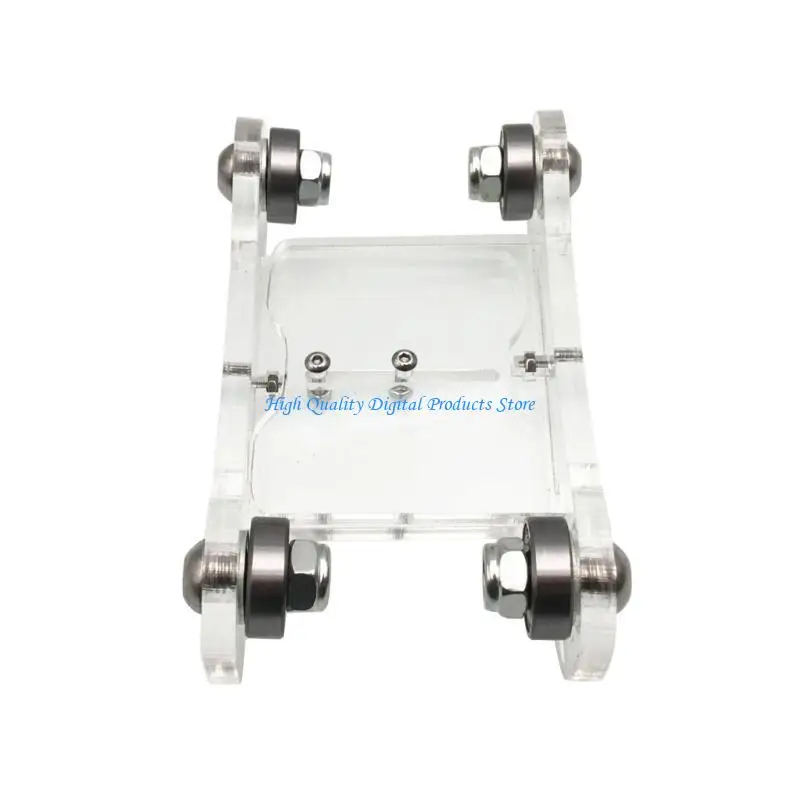 

U2JE 3D Printer Filament Holder With Bearings Supplies Bracket Transparent Adjustable