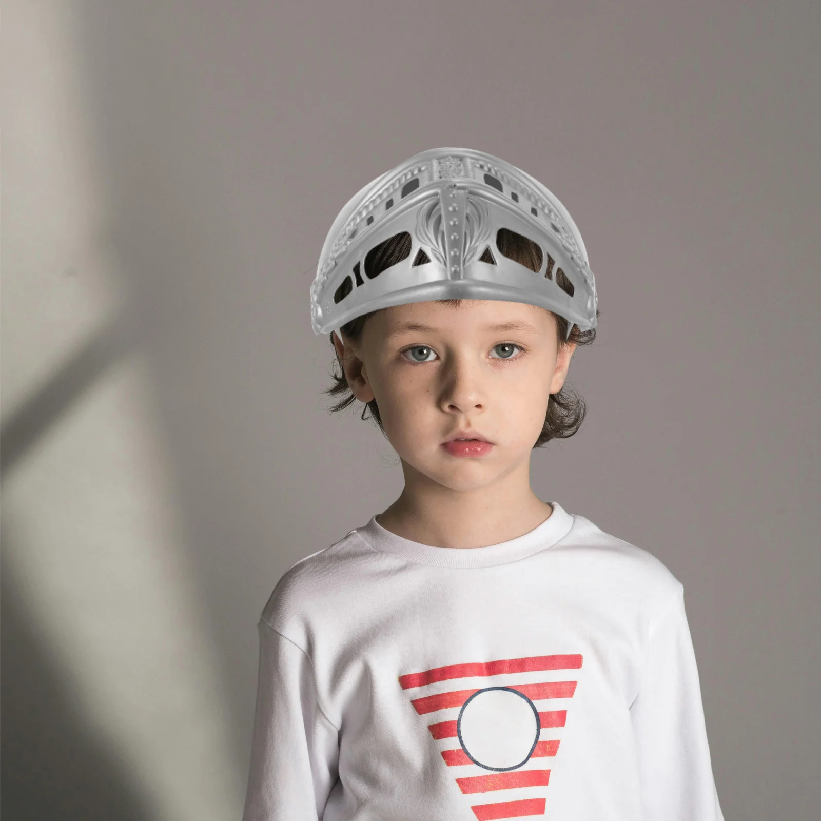 قبعة حفلات فارس روما القديمة للأطفال من العصور الوسطى، ملحقات ديكور هدية كرنفال للعب الأدوار