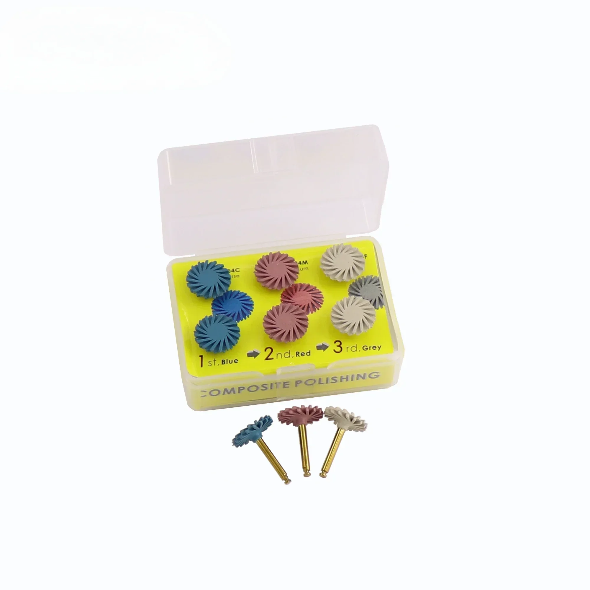 

Dentals Product Dentals Composites Polishers Kit Ra/Three Colors