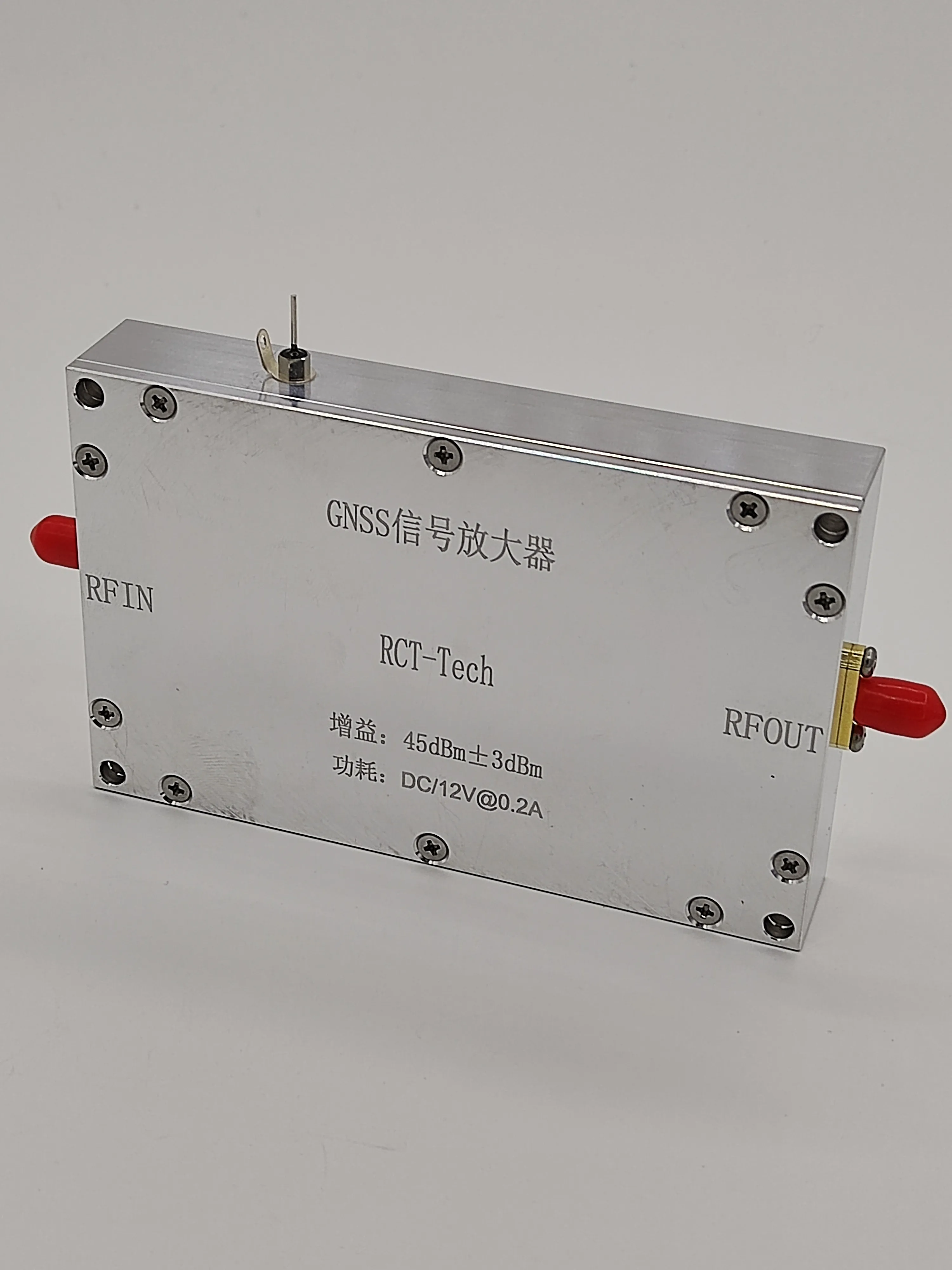 1170MHz-1268MHz/1560MHz-1620MHz GNSS Signal Amplifier Module 45dBm Gain Signal Repeater with SMA Female Connector