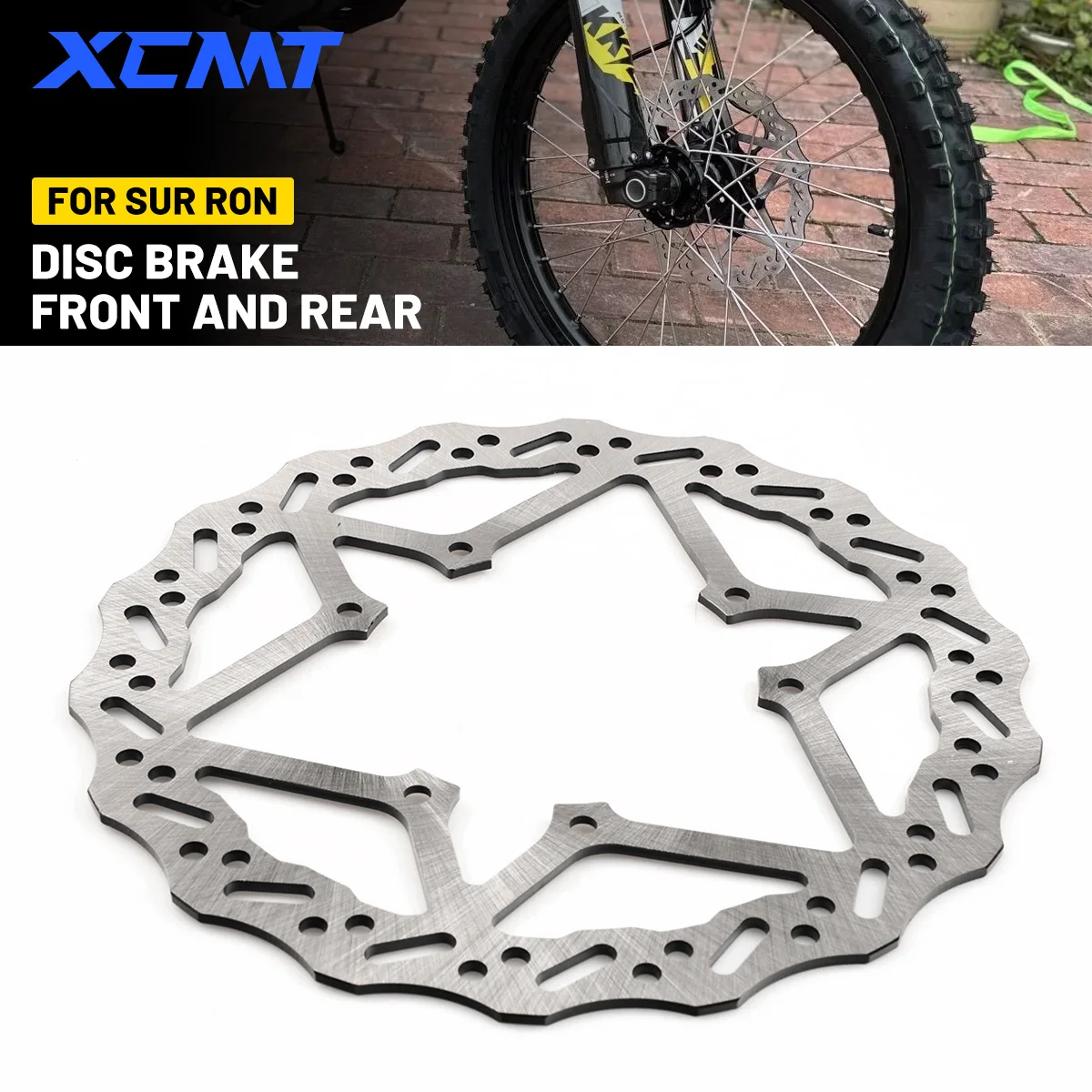 

For Sur Ron Ultra Bee OEM Original Front and Rear 6 Hole 240mm Disc Brake Discs For SUR-RON UltraBee Original Accessories